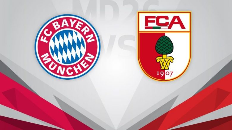Bayerni kërkon fitoren e radhës, Augsburgu për befasi – formacionet zyrtare