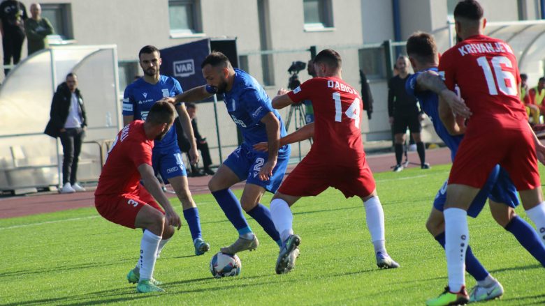 Gjilani dhe Drita luajnë ndeshjen vendimtare, njëra kërkon Evropën, tjetra titullin: Të gjitha përballjet e pasluftës në derbin e Anamoravës