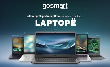 Të gjitha brendet e njohura të laptopëve i gjeni në Gorenje Department Store
