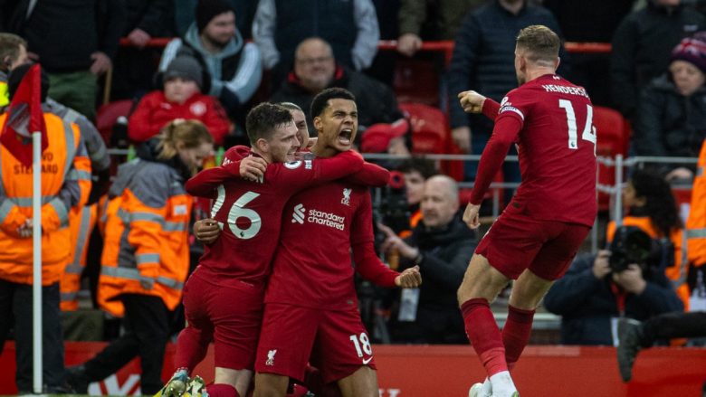 Liverpooli i shkakton tërmet shtatë ballësh Manchester Unitedit, e turpëron në Anfield