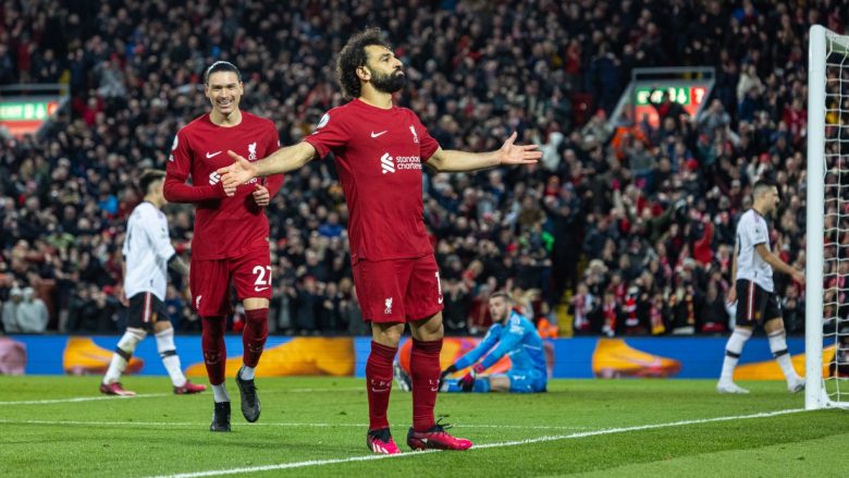 LIverpool 7-0 Manchester United, notat e lojtarëve: Salah më i miri në ndeshje, De Gea dhe Varane me nota skandaloze