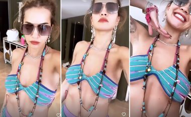 Me një video atraktive në bikini, Rita Ora tregon fizikun e tonifikuar