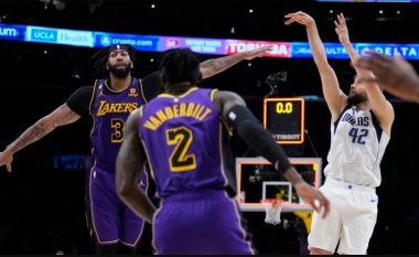 Spektakël në Los Angeles, Lakers pësojnë humbje nga Mavericks