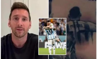 Messi u magjeps nga gjesti i shokut të skuadrës i cili e ka bërë tatuazh yllin argjentinas