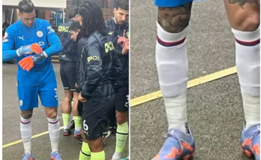 Klubi ka miliona, por Ederson i mori një palë çorape hua te Crystal Palace pasi të tij ishin të ngjashme me ekipin vendas
