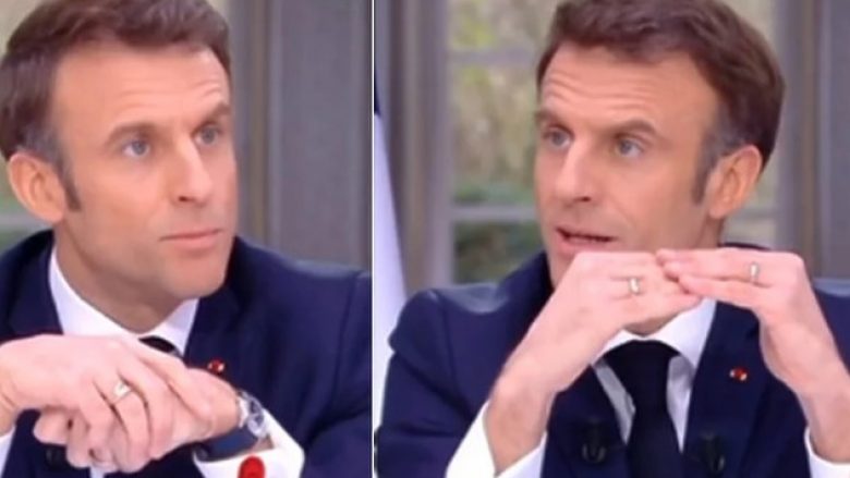 Macron hoqi orën e shtrenjtë në mes të emisionit teksa fliste për pagat minimale