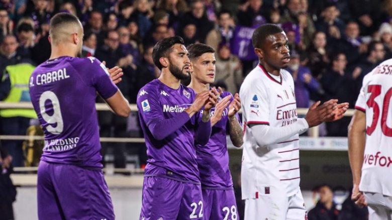 Fiorentina mposht Milanin, fjala titull për kuqezinjtë tani është e pamundur