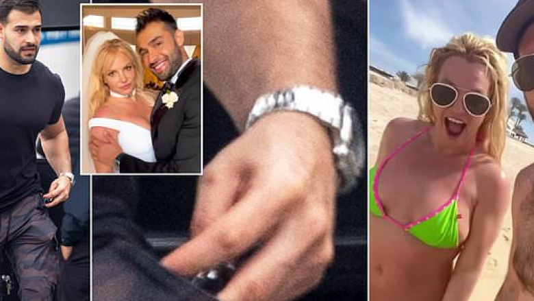 Britney Spears heq unazën e martesës dhe shkon në pushime pa bashkëshortin e saj, Sam Asgharin