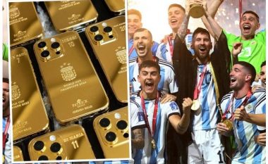 Dhurata për ekipin dhe stafin – Lionel Messi shpenzon qindra mijëra euro për t’i blerë 35 iPhone ari për ata që së bashku fituan Kupën e Botës