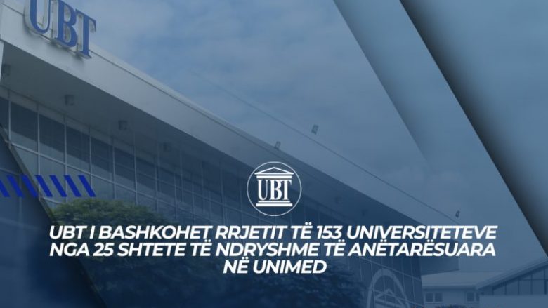 UBT i bashkohet rrjetit të 153 universiteteve nga 25 shtete të ndryshme të anëtarësuara në UNIMED