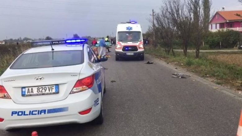Aksident me një të vdekur dhe tre të plagosur në rrugën Thumanë-Fushë Krujë, makina del nga rruga