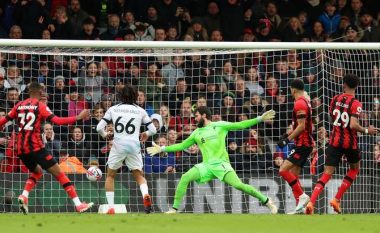 Liverpooli mposhtet nga Bournemouthi - Salah ishte fytyra tragjike e The Reds
