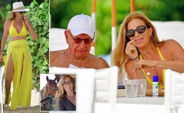 Miliarderi 92-vjeçar Rupert Murdoch martohet për të pestën herë në jetën e tij
