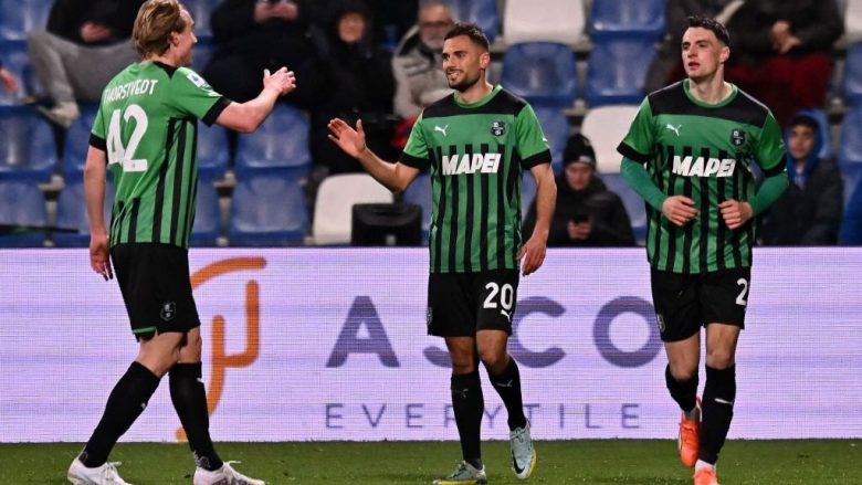 Me një gol me vole, Nedim Bajrami siguron fitoren e Sassuolos ndaj Cremoneses