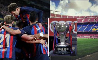 Çmenduri në Spanjë: Barcelona mund të festojë dy tituj të La Ligas në këtë sezon