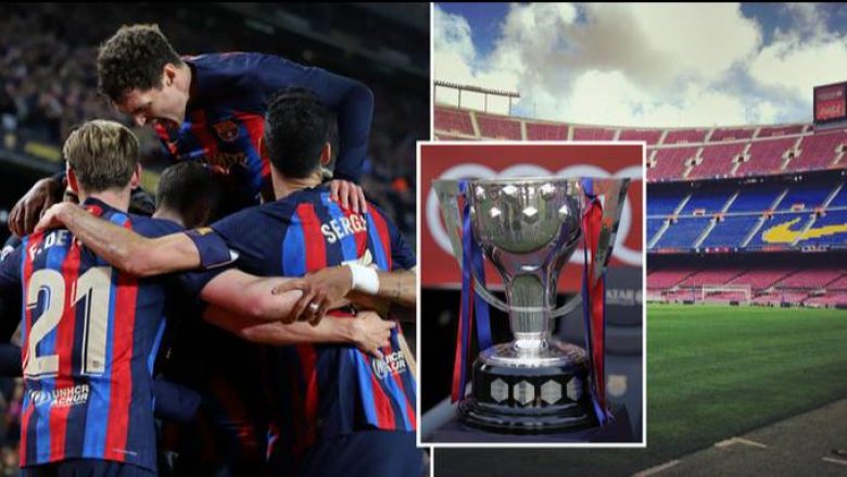 Çmenduri në Spanjë: Barcelona mund të festojë dy tituj të La Ligas në këtë sezon