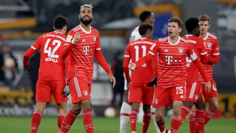 Bayern Munichu fiton në udhëtim te Stuttgarti dhe rikthen pozitën e parë