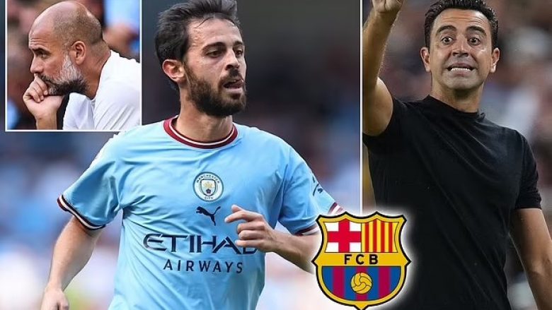 Man City është gati ta lejojë largimin e Bernardo Silvas, Barcelona ‘fërkon duart’
