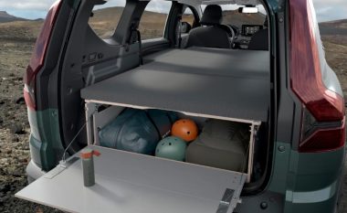 Dacia sjell artikullin “Sleep Pack” që mund të përdoret për transformimin e modelit Jogger në një mjet kampingu