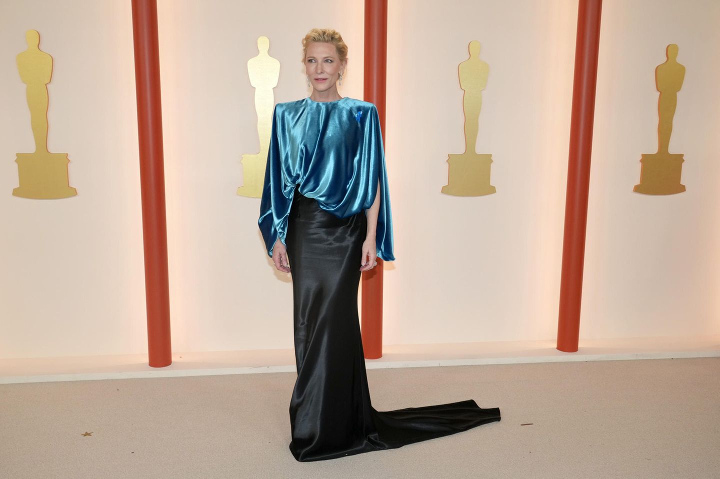Ç’kuptim ka fjongoja blu në veshjen e Cate Blanchett?Ashtu si në edicionin e vitit të kaluar, edhe këtë vit, disa yje të famshëm si Cate Blanchett 
