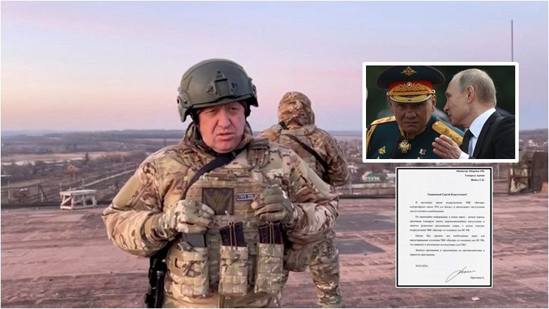 Lufta në Ukrainë, shefi i mercenarëve të ‘Wagner’ në panik – i shkruan ministrit të Mbrojtjes të Rusisë