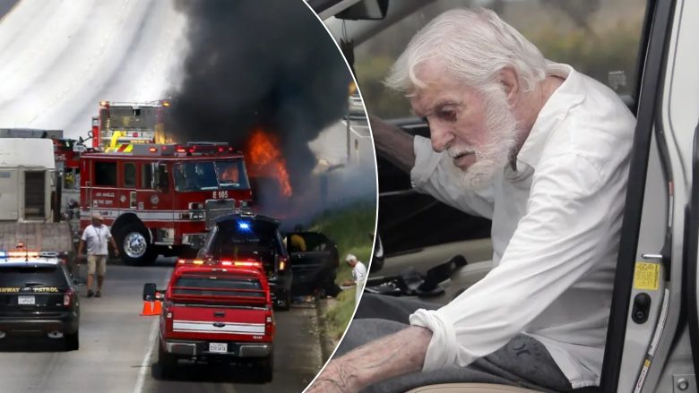 Aktori Dick Van Dyke pëson aksident të rëndë me makinë në Malibu