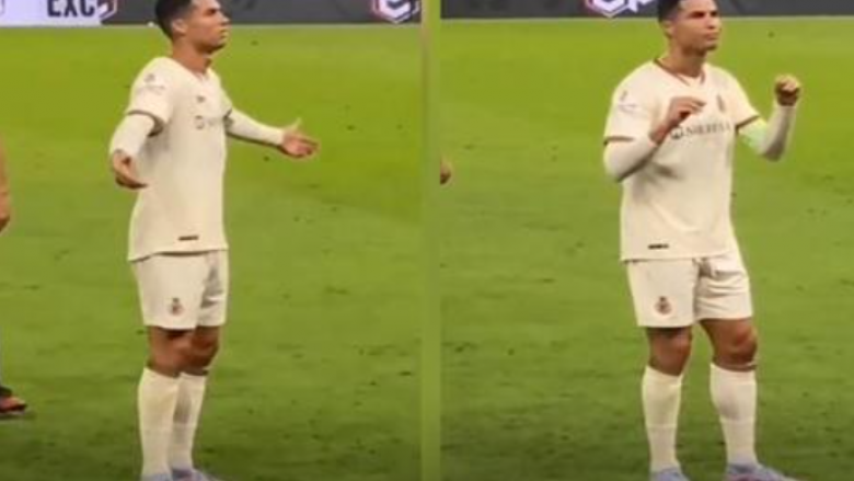 Cristiano nuk duroi dot: Reagimi i Ronaldos kur tifozët thërrisni emrin e Messit në humbjen e Al Nassr