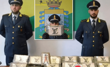 Policia italiane sekuestron 85 kilogram kokainë që vinte nga Ekuadori, arrestohen tre shqiptarë