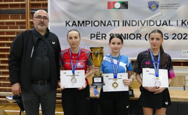 Kreshnik Mahmuti dhe Shega Hashani mbrojtën titullin e kampionit ne Kampionatit Individual të Kosovës për Senior