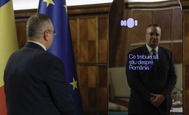 Kryeministri i Rumanisë prezanton ‘këshilltarin’ robot me inteligjencë artificiale, do ta informojë atë në kohë reale për kërkesat e qytetarëve