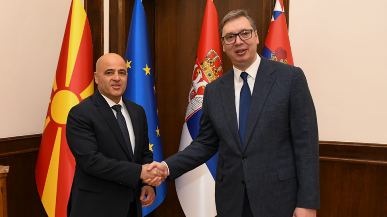 Kovaçevski – Vuçiq: Miqësia dhe partneriteti mes Maqedonisë së Veriut dhe Serbisë po thellohet