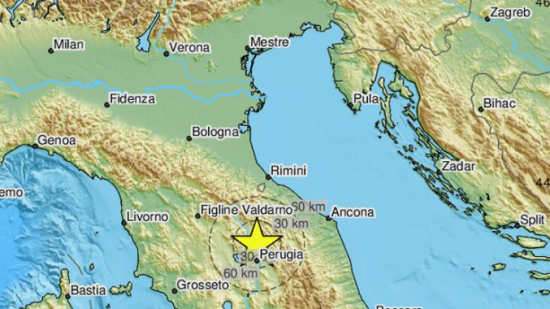 Tërmet në Itali