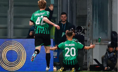 Nedim Bajrami shumë i lumtur që shënoi gol në fitoren e Sassuolos