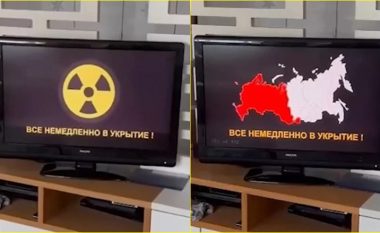 Hakerët “hyjnë në televizionin rus” dhe thonë se ka pasur një sulm bërthamor
