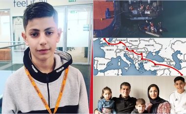 Paguan trafikantë që t’i dërgonin në Britani me një varkë: 12 vjeçari tregon se si ‘për pak u mbytën’ në Kanalin Anglez pas udhëtimit 3,000 kilometra nga Irani me familjen e tij