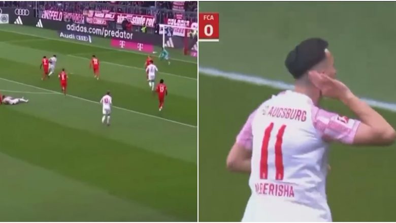 Mërgim Berisha i shënon gol spektakolar Bayern Munichut