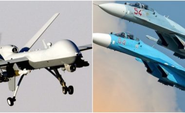 Incident i rëndë mbi Detin e Zi - aeroplani luftarak rus përplaset me dronin amerikan