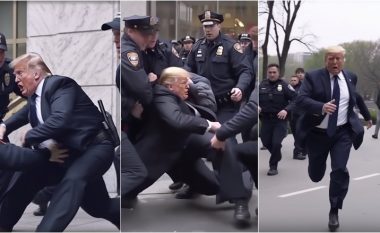 Përmes Inteligjencës Artificiale njerëzit kanë filluar të krijojnë imazhe të rreme të arrestimit të Donald Trump