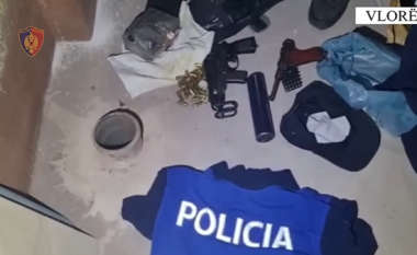 Parandalohet ngjarja kriminale në Vlorë, gjenden 500 gramë tritol gati për shpërthim, armë dhe municione