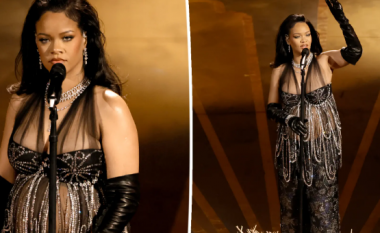 Rihanna dhuron performancë të mrekullueshme në “Oscars”, interpreton këngën “Lift Me Up”