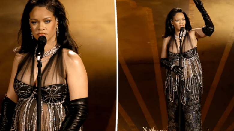 Rihanna dhuron performancë të mrekullueshme në “Oscars”, interpreton këngën “Lift Me Up”