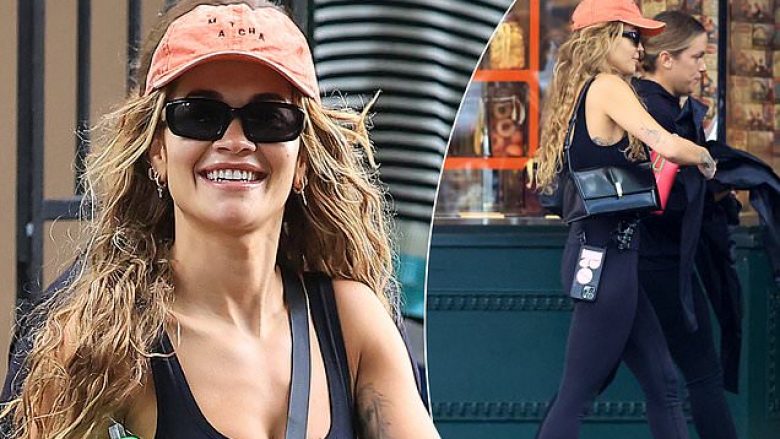 Rita Ora duket e freskët dhe sportive, teksa bën blerje rrugëve të Sydneyt