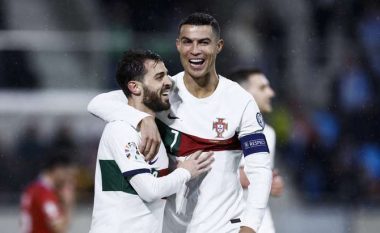 Ronaldo me bashkëlojtarë shpartallojnë Luksemburgun