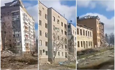 Rrugë të dëmtuara, ndërtesa të rrënuara - skena të tmerrshme nga Bakhmuti