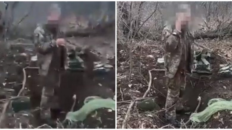 Ushtari i paarmatosur ukrainas ekzekutohet në mënyrën më brutale nga rusët, qëllohet me breshëri plumbash  