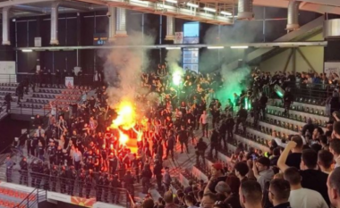 Arrestohen 18 tifozë pas incidentit në ndeshjen Vardar – Pelister në Shkup