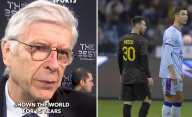 “Messi apo Ronaldo” – Wenger jep përgjigjen më fantastike nga të gjithë për debatin e vjetër