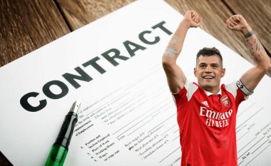 Granit Xhaka po nënshkruan marrëveshje të re me Arsenalin - por sa fiton ai aktualisht