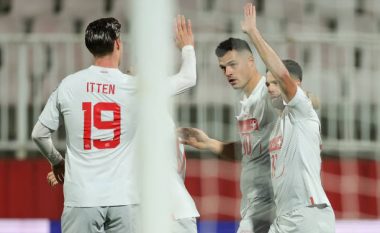Granit Xhaka shënon gol të bukur dhe asiston brenda tre minutave ndaj Bjellorusisë