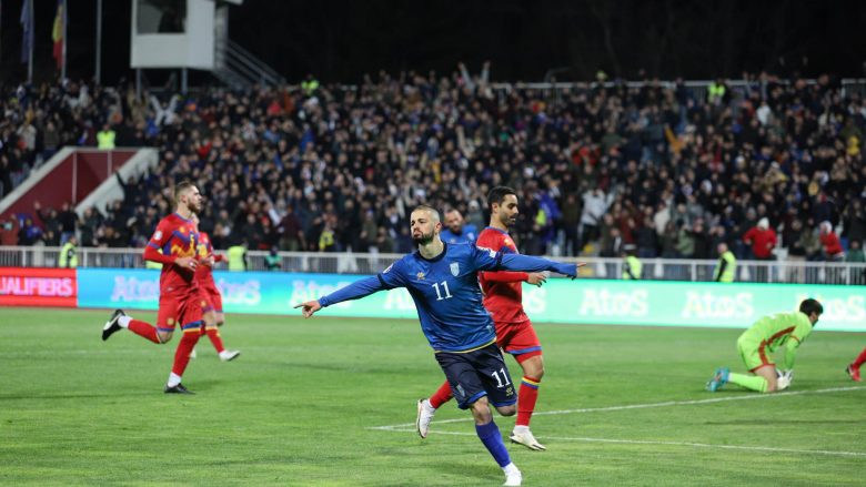 Notat e lojtarëve: Kosova 1-1 Andorra, shkëlqyen Zhegrova dhe Rashica